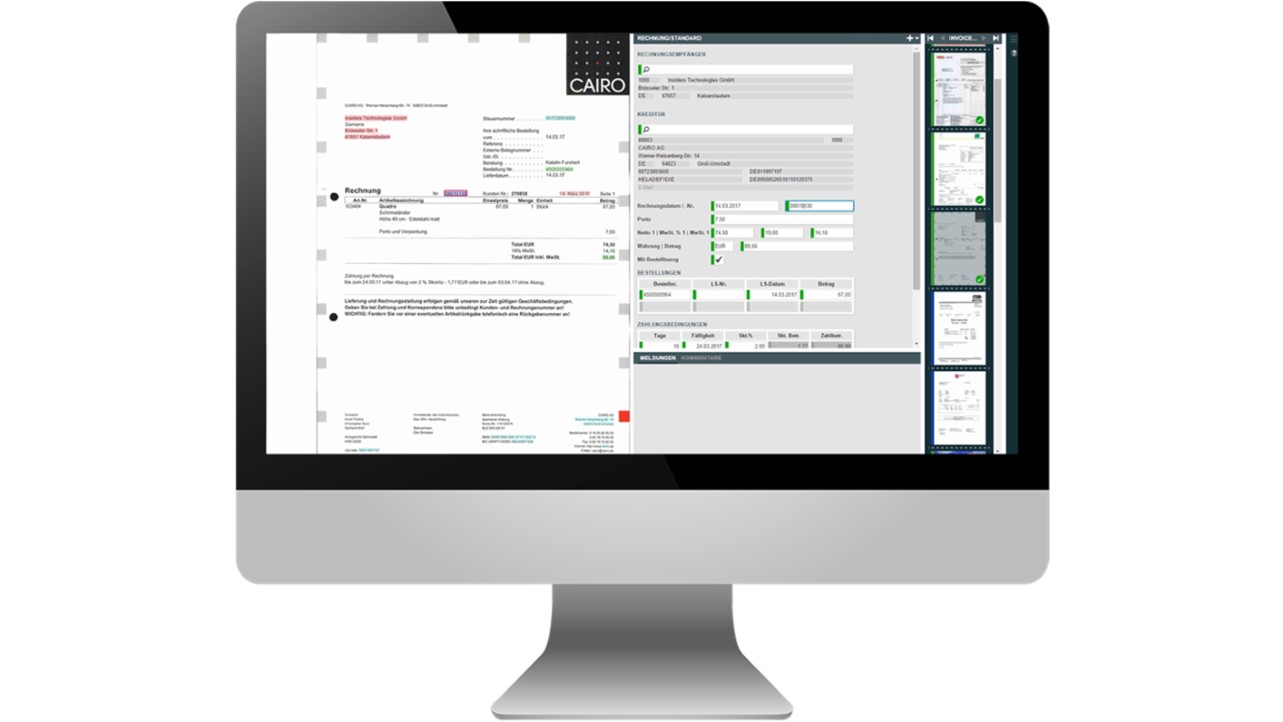Smart Invoice "Automatisierte Rechnungsverarbeitung"