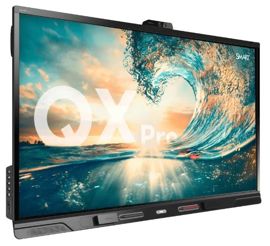 SMART Board QX Pro Serie (65-86 Zoll) mit Kamera & Subwoofer / All-in-One Konferenzsystem