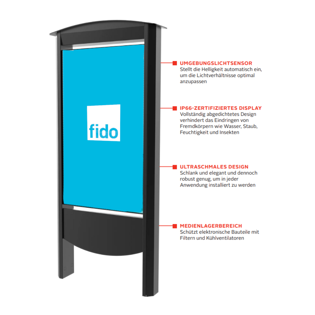 Digitale Werbetafel Outdoor