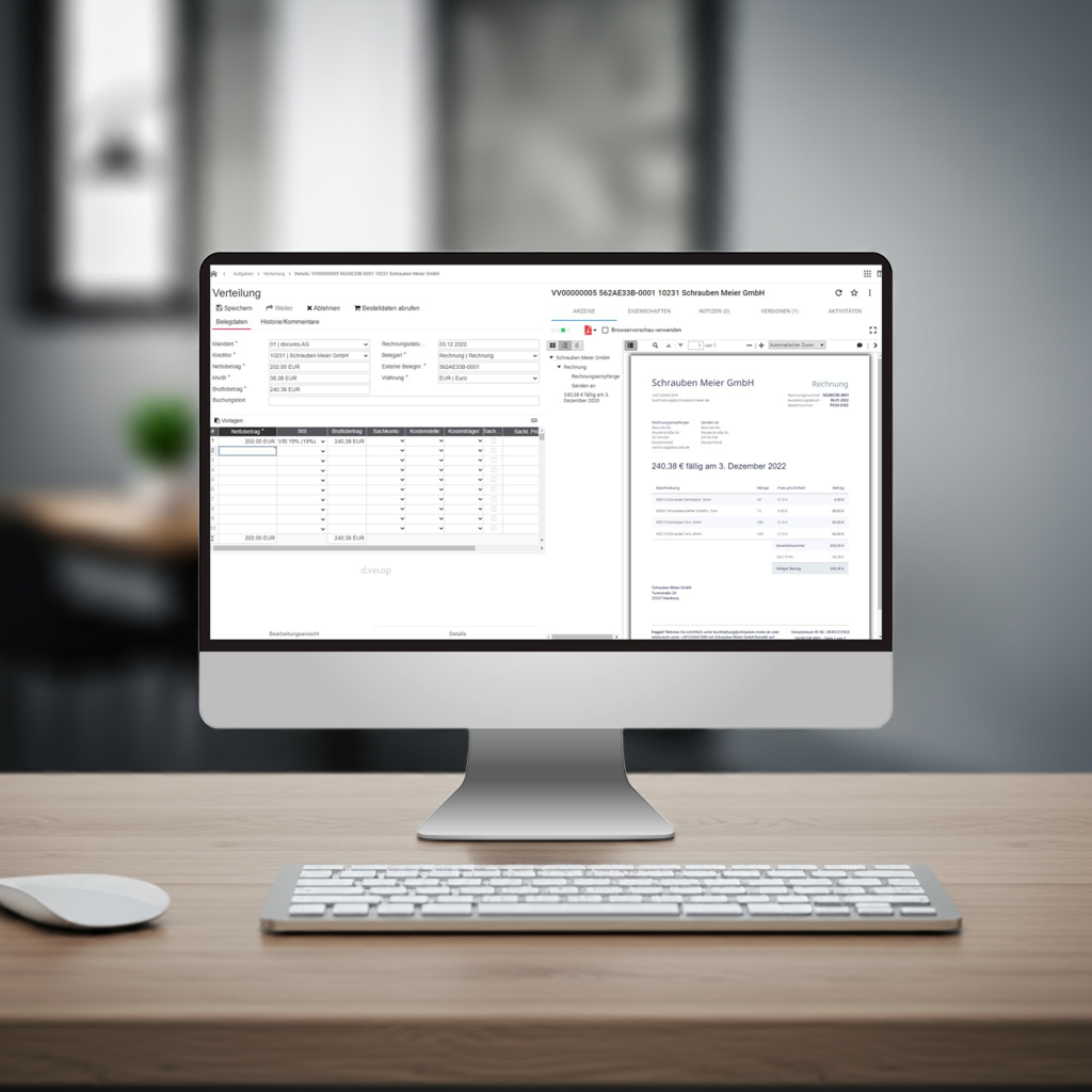 d.velop Digitale Rechnungsverarbeitung