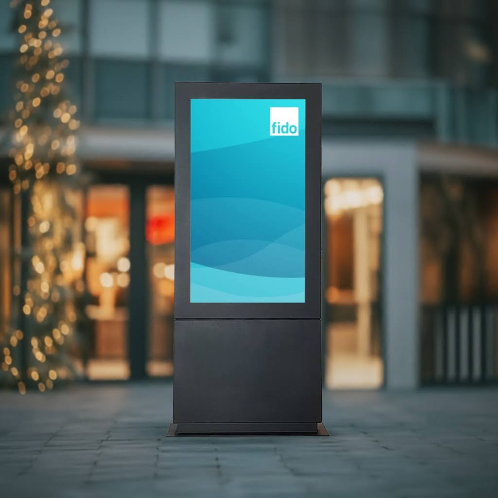Outdoor Touch Stele (55 Zoll)