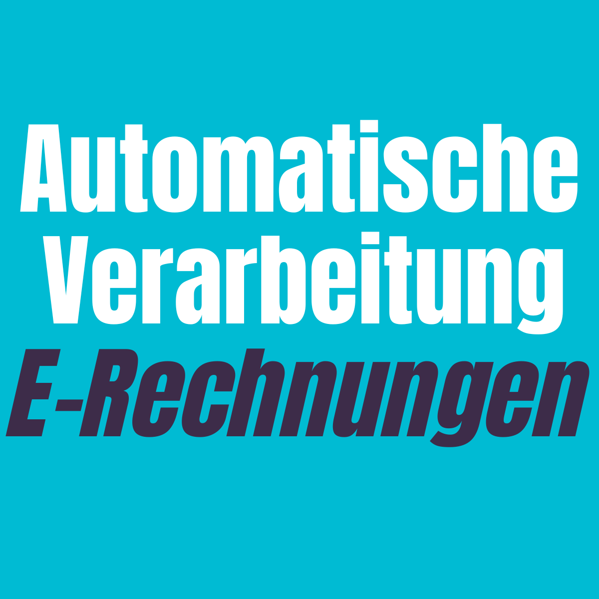 Automatisierte Verarbeitung und Anzeige von E-Rechnungen im XRechnung- und ZUGFeRD-Format