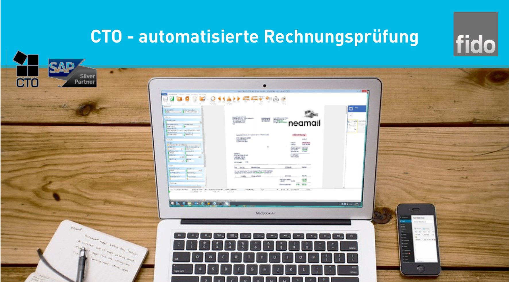CTO Clark Invoice automatisierte Rechnungsverarbeitung